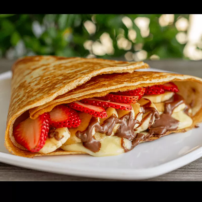 Crepe Nutella duo (con queso)
