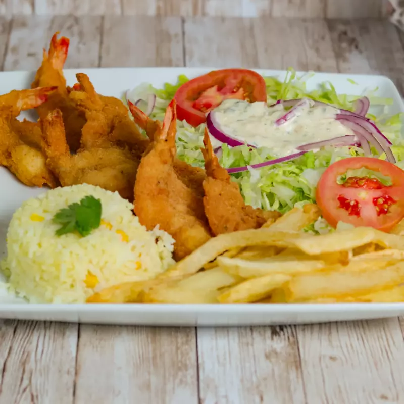 Camarones Empanizados