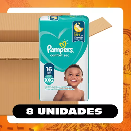 Bulto Pampers Pañales XXG