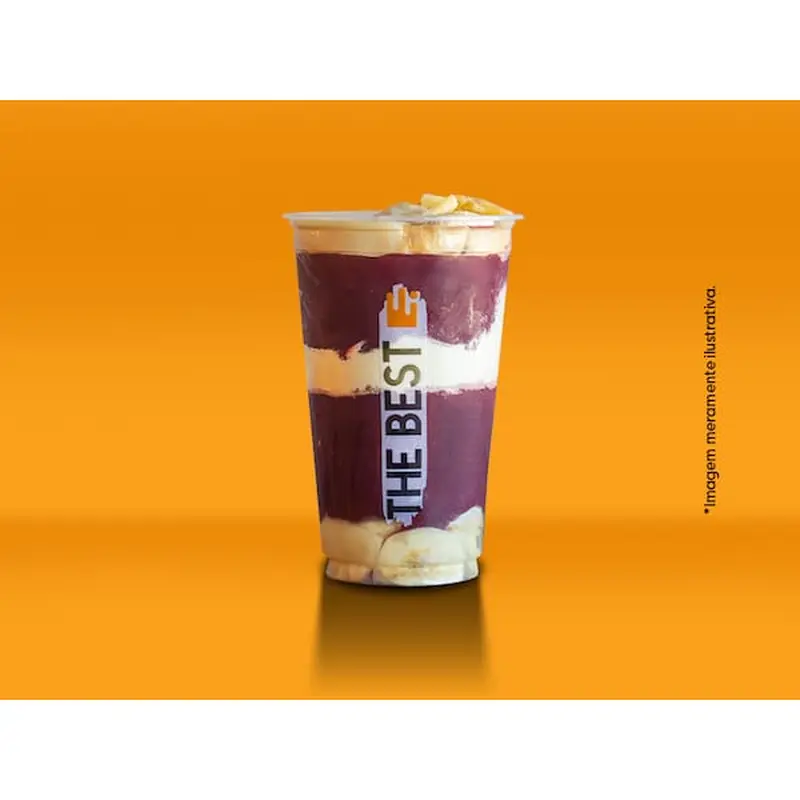 Copo 473ml (Açaí+ Banana+ Leite em Pó+ Leite Condensado) + Coca-Cola Zero 350ml