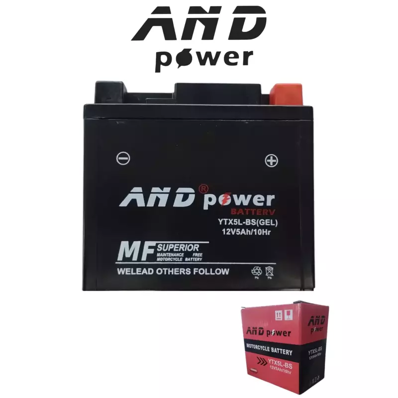 BATERIA YTX5 BWS 100 AND POWER MF