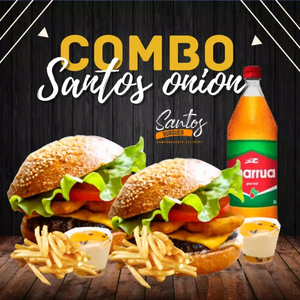 #8 COMBO SANTOS ONION – 2 PESSOAS