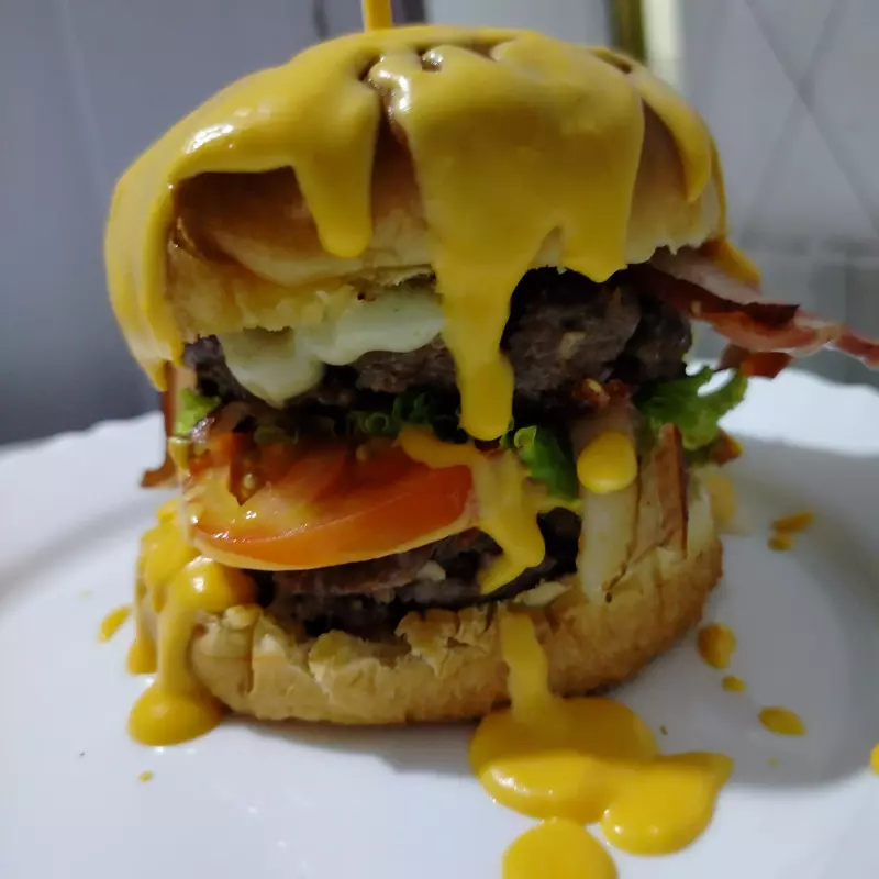 Burguer cheddar