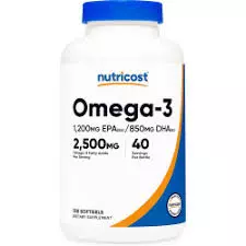 Omega 3 2500 Mg20 Capsulas Nutricost