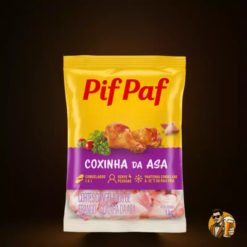 Coxinha da Asa 1kg Pif Paf