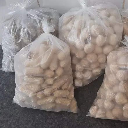 Salgadinhos de festa 20gr congelados