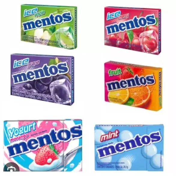 MENTOS YOGURTE MORANGO