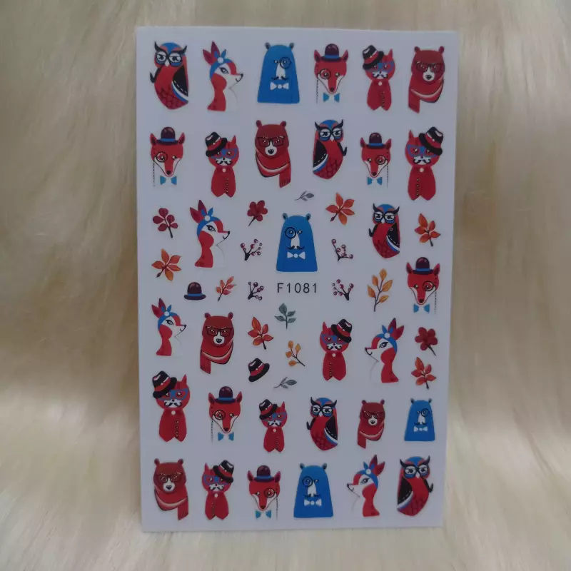 Calcomanía 3D (F1081)