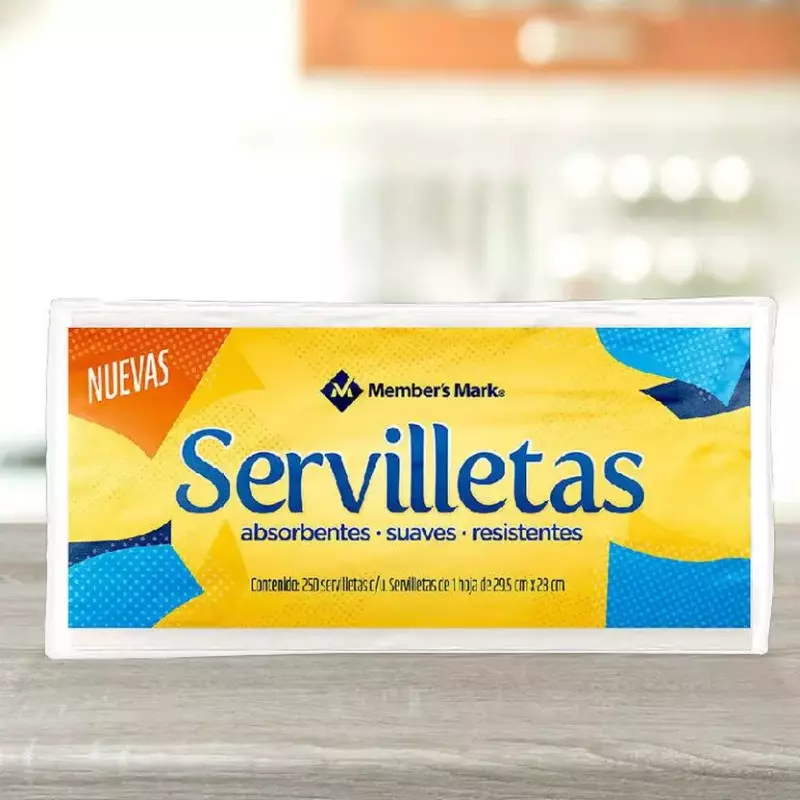 SERVILLETAS MM 4Paq/250pzas