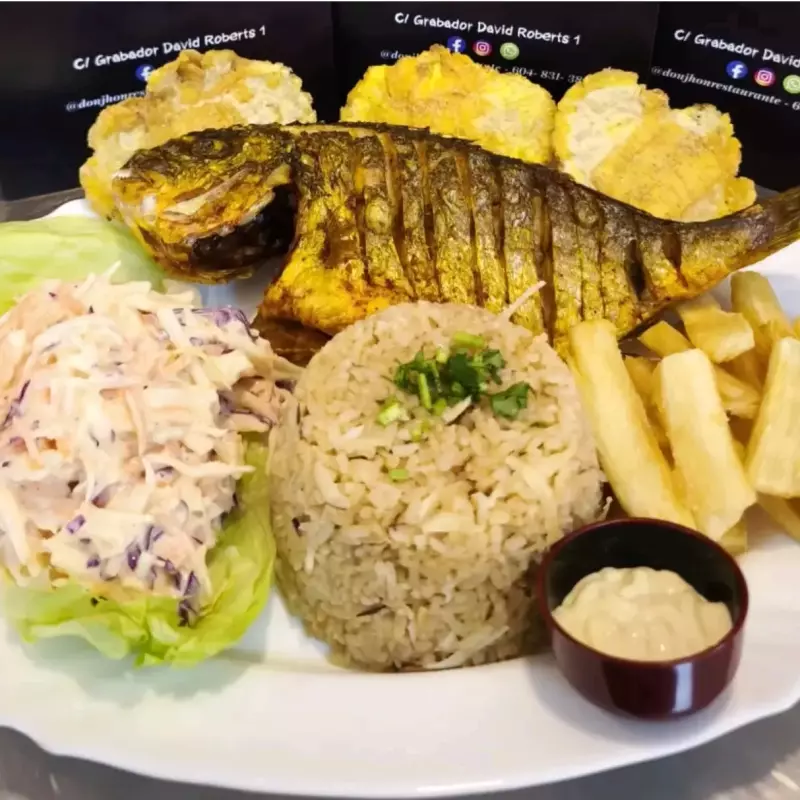 Pescado frito