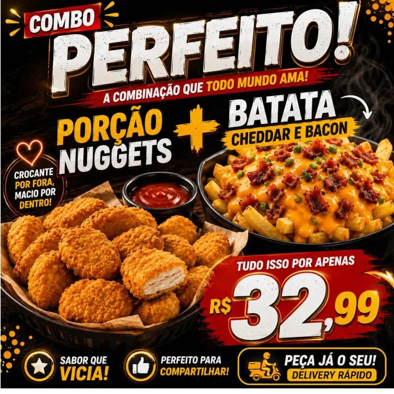 Combo salgado+ batata