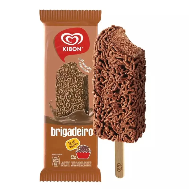 Picolé Kibon Brigadeiro 52g
