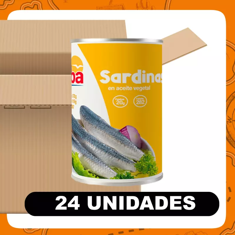 Bulto Eveba Sardina Aceite 170g