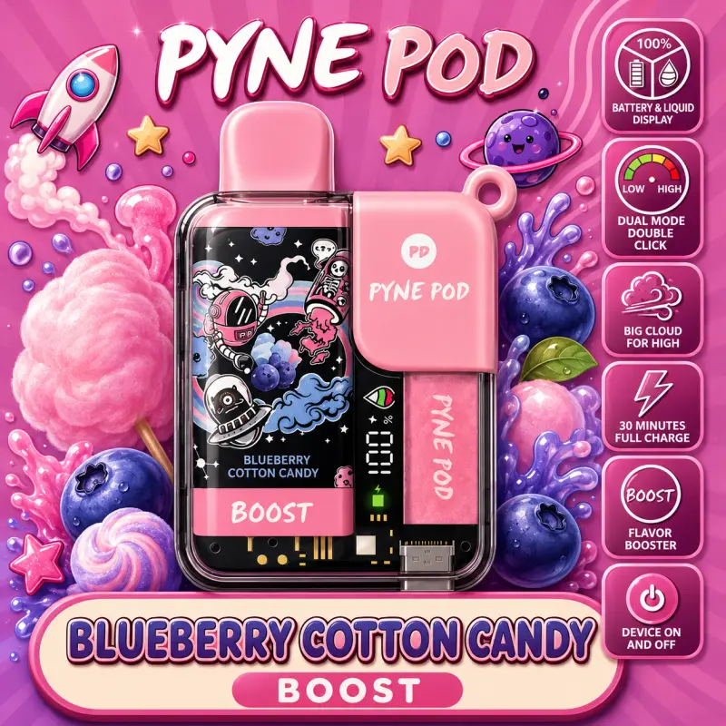 Pyne- Blueberry Cotton Candy 🫐🍡🍭