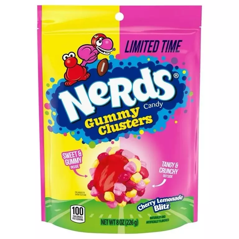 Nerds gummy clusters cherry lemonade
