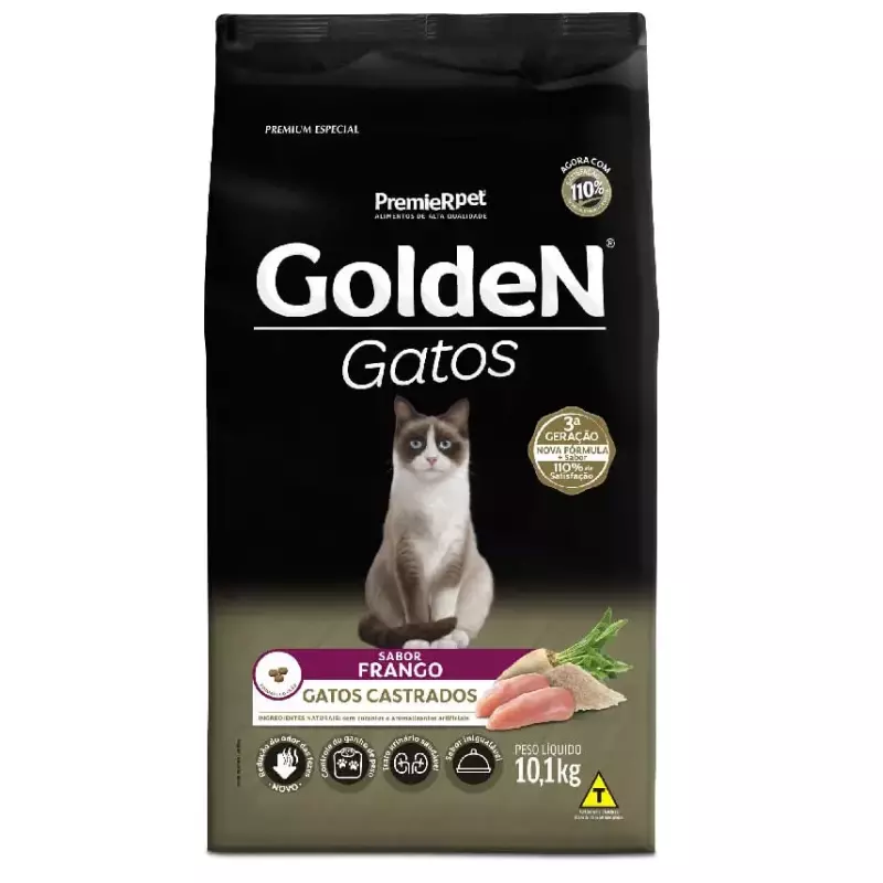 Golden Gatos Castrados Frango