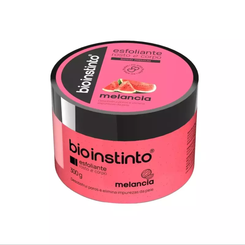Esfoliante melancia bioinstinto 300g