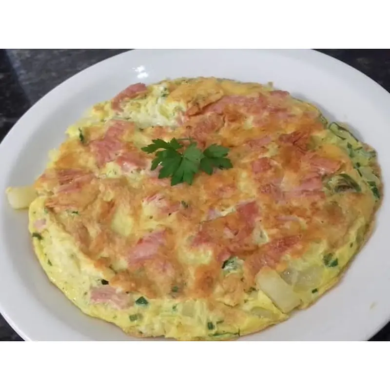 Omelete de Presunto e Queijo