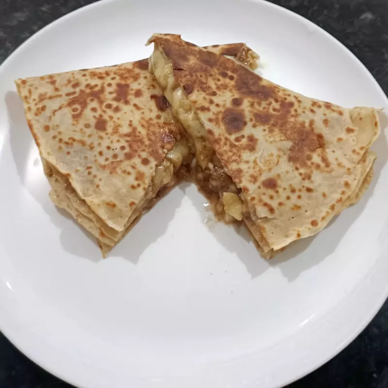 Crepe Banana com Canela