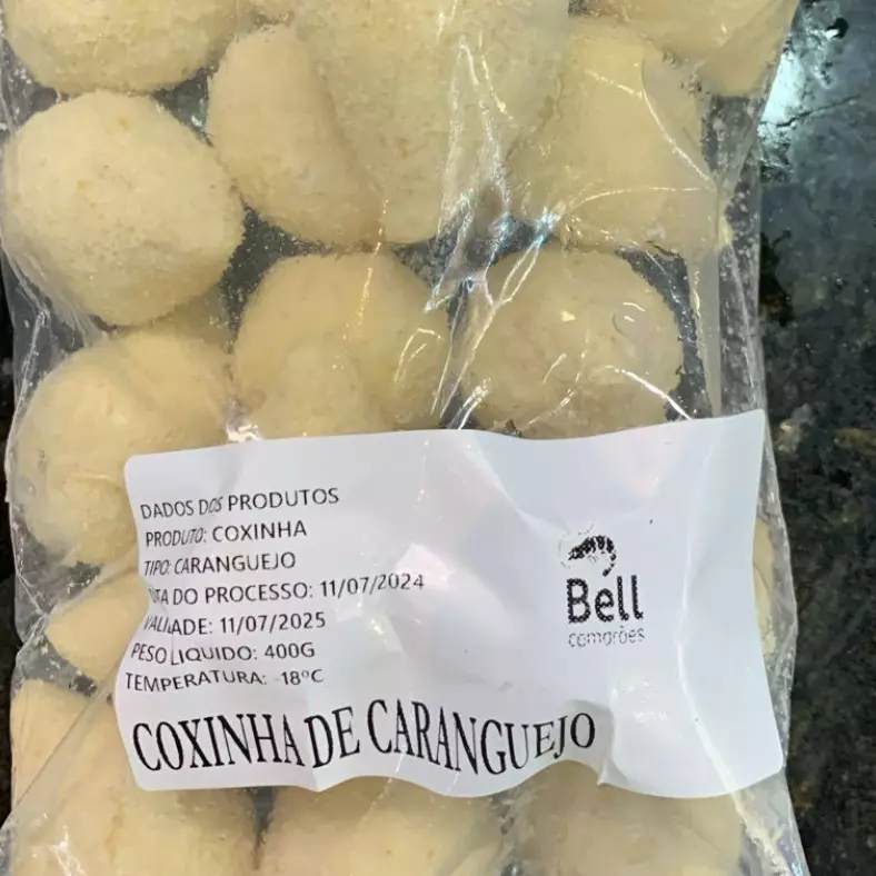 Coxinha de caranguejo
