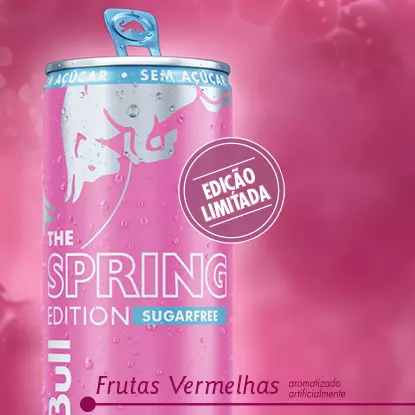 Red Bull Zero Frutas Vermelhas ⚡