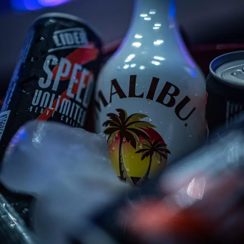 Botella de Malibu 750ml