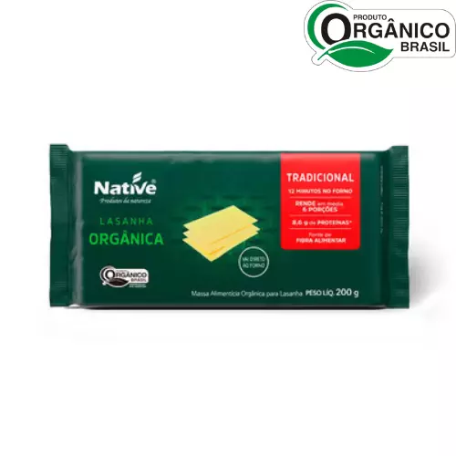 Lasanha Orgânica 200g