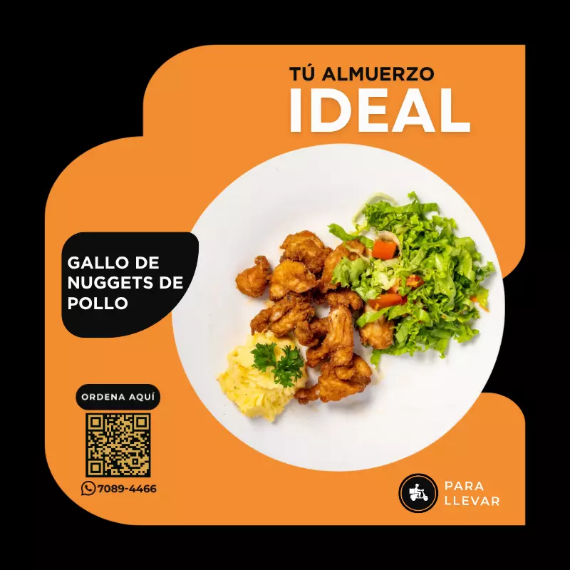 Gallo de Nuggets de pollo
