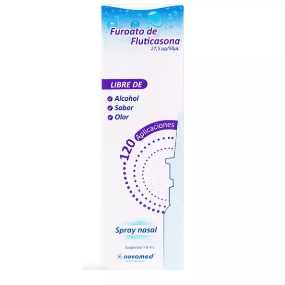 FUROATO DE FLUTICASONA SPRAY NASAL