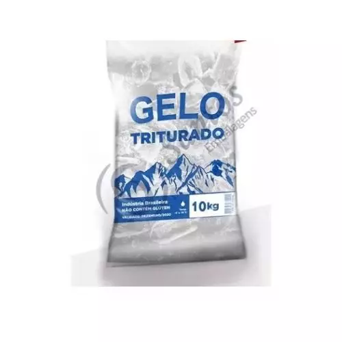 Gelo Triturado 10kg Gelok´s