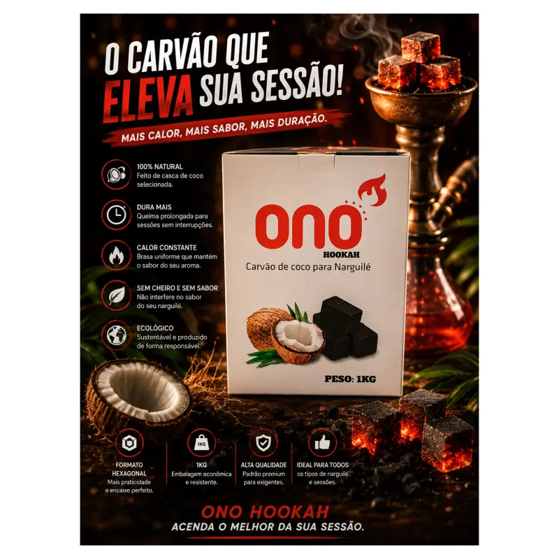 Carvão Ono 1 Kilo