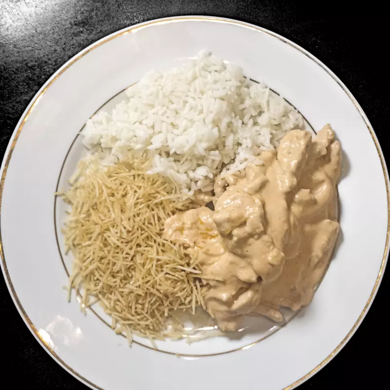 Strogonoff de frango