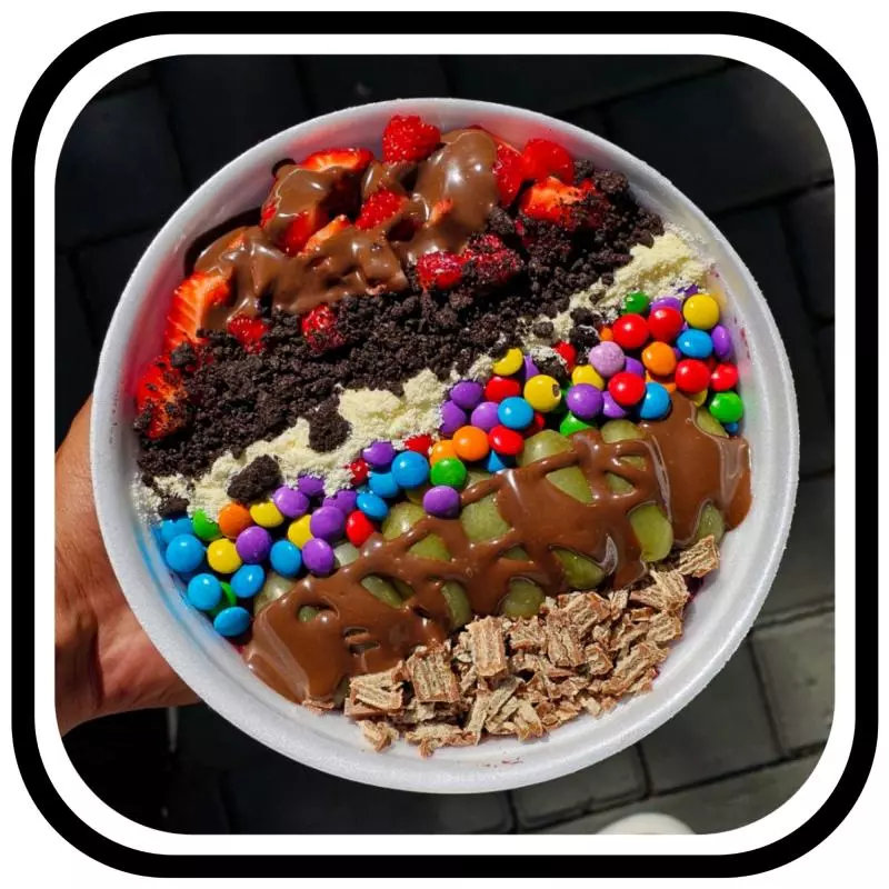 MARMITA (1Kg) + 7 Toppings