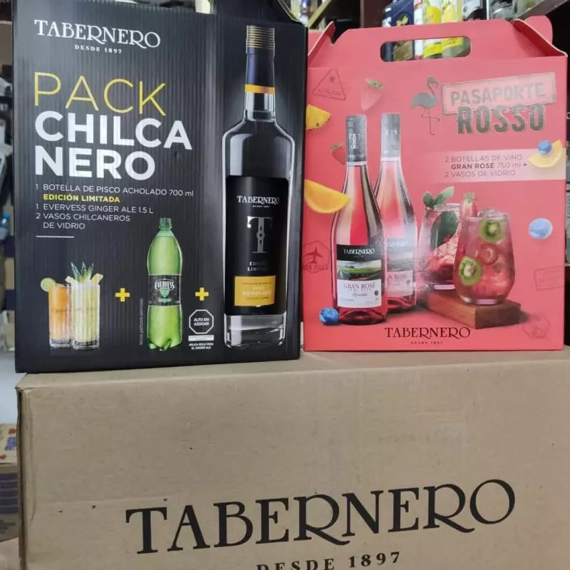 Pack Tabernero Rose (o Chilcano)