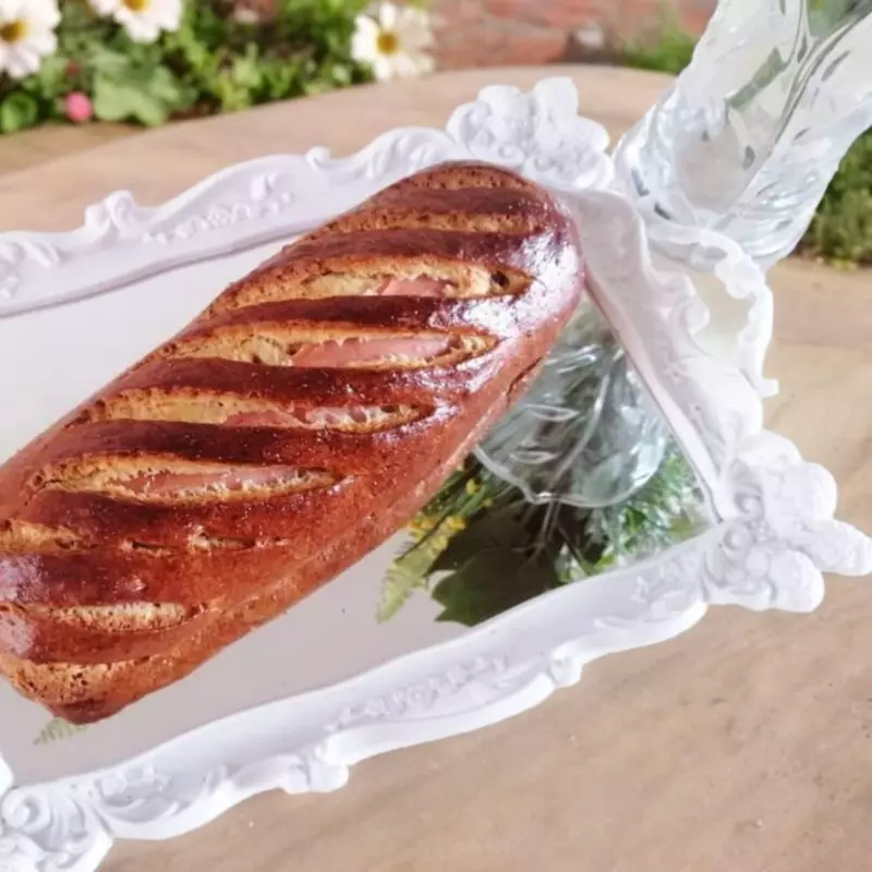 Pan de jamón 🥖🧀🥓🫒🍇