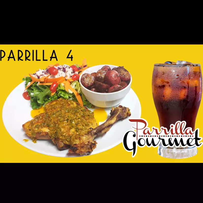 Parrilla 4- Cuarto de pollo parrilla