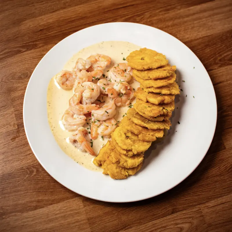 CAMARONES A LA CREMA