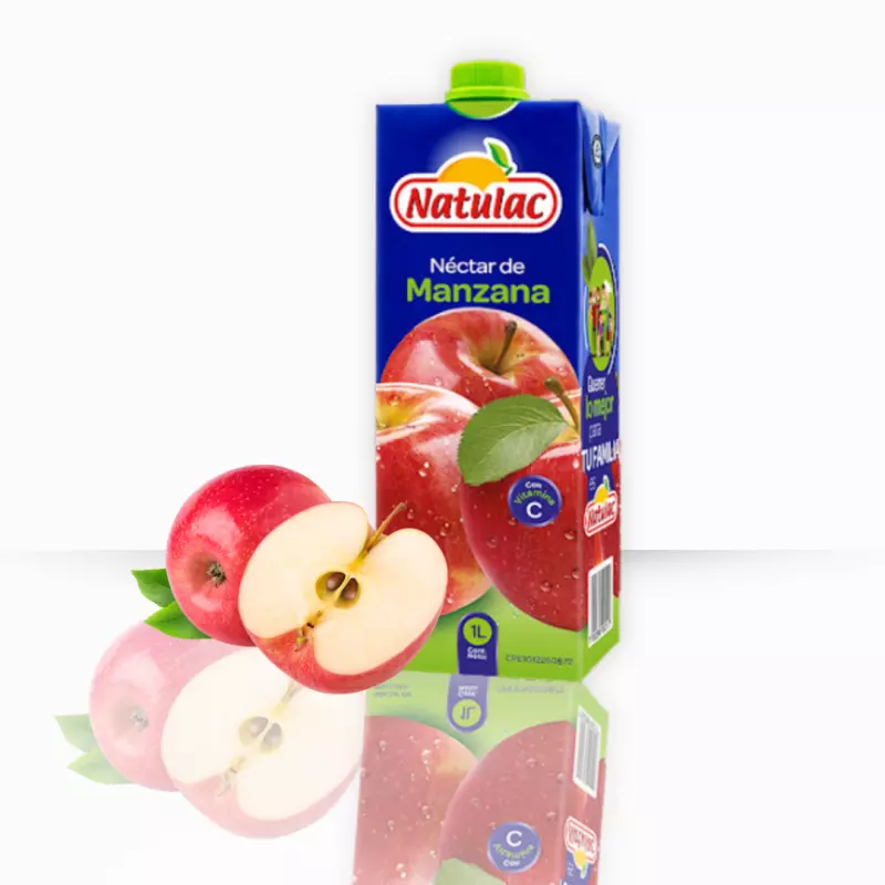 JUGO NATULAC DE MANZANA 1L