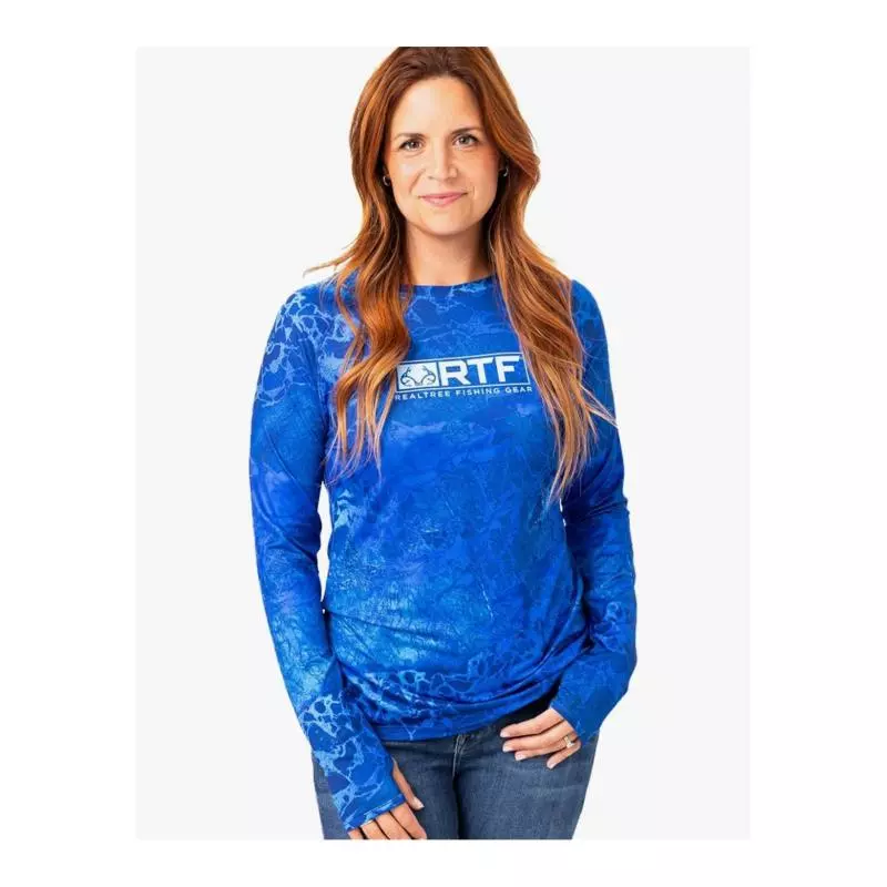 Realtree Fishing Azul. Talla XS