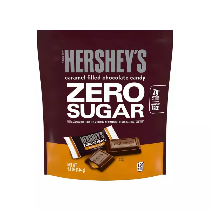 Hershey’s caramel filled zero sugar