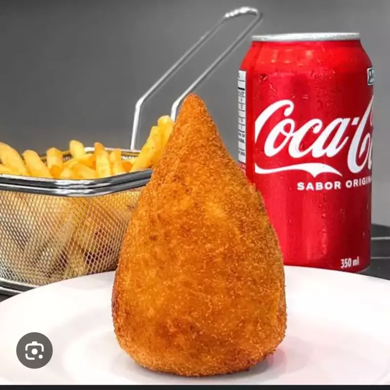 Combo de coxinha+fritas
