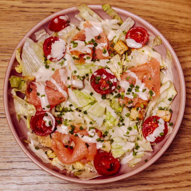 Smoked Salmon Salad