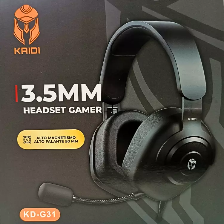 FONE HEADSET GAMER KAIDI C/F KD-G31