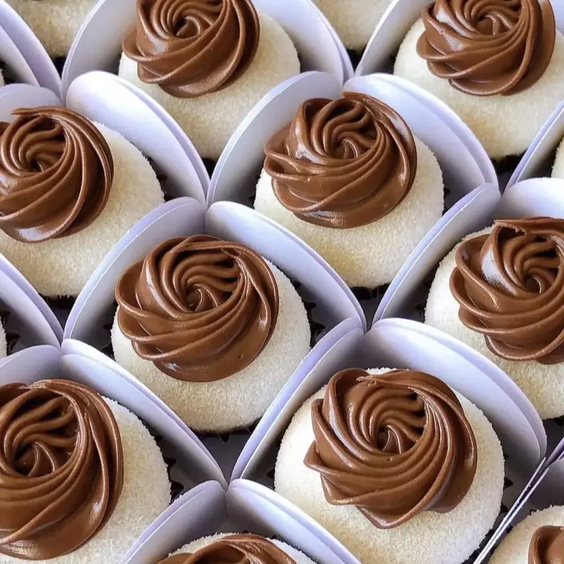 Cento de brigadeiro de ninho com nut