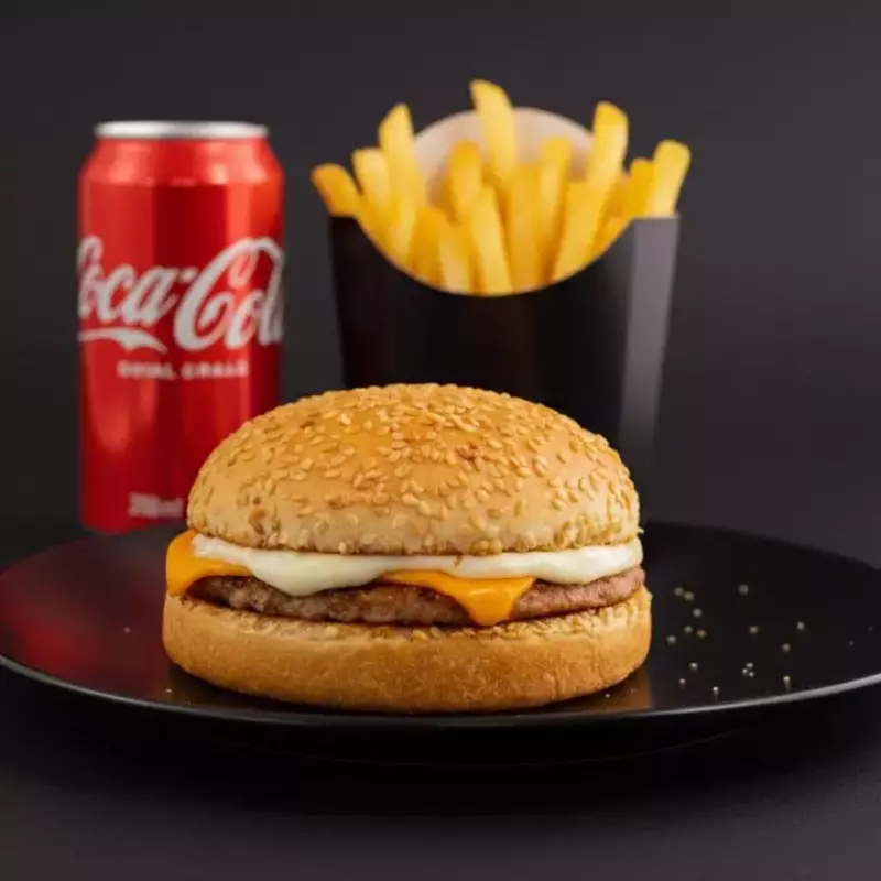 Start Burger + Batata + Coca 350ml