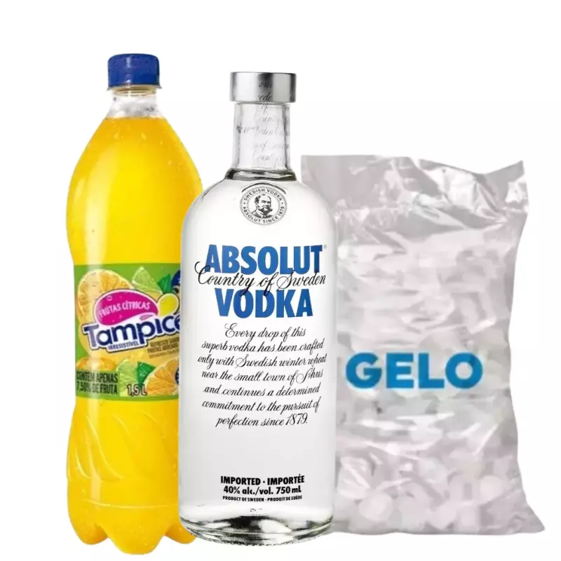 Combo Vodka Absolut 1L