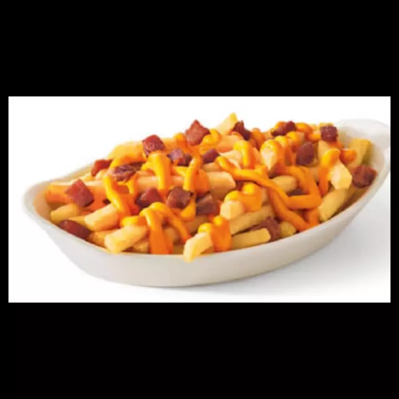 BATAT FRITA(g) COM CHEDDAR E BACON
