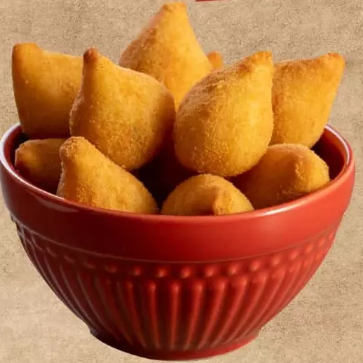 Porção de coxinha + Refrigerante 1L