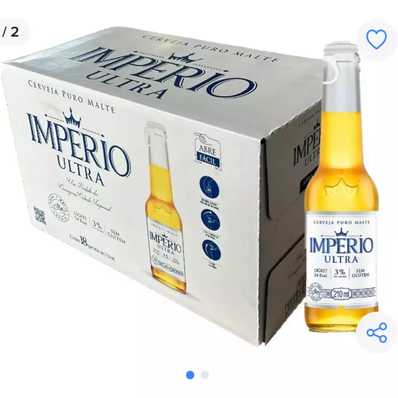 Império ultra 210ml CX C/18UND