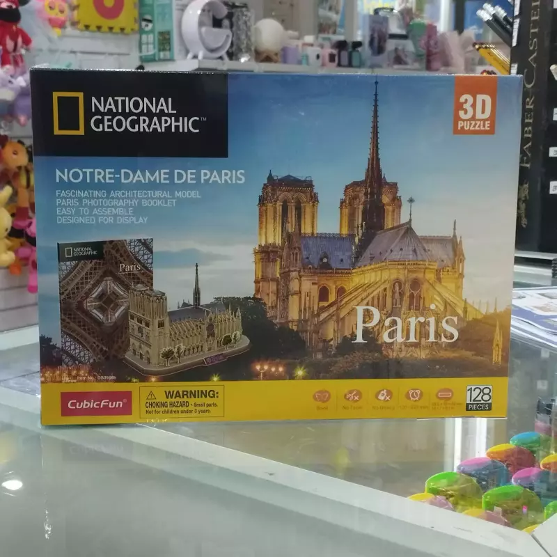 Rompecabezas 3D de Notre-Dame